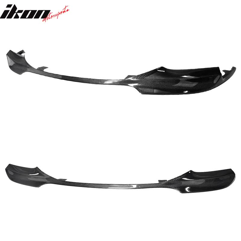 2011-2016 BMW F10 M-Tech M Sport Matte Carbon Fiber Front Bumper Lip