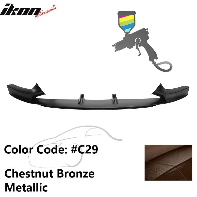 2014-2021 BMW F22 2 Series MTech Performance Style Front Bumper Lip PP