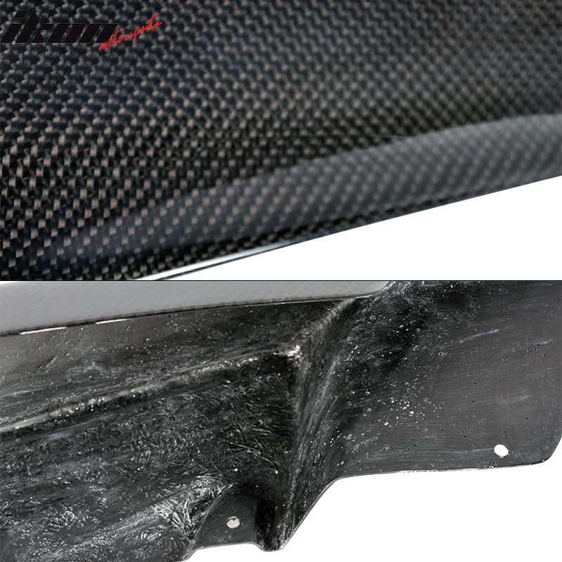 2012-18 BMW F30 3 Serie M-Sport Matte Carbon Fiber Front Lip Splitter