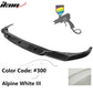 2020-2022 BMW 7 G12 IKON Style Painted Front Bumper Lip Spoiler PP