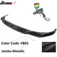 2020-2022 BMW 7 G12 IKON Style Painted Front Bumper Lip Spoiler PP