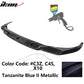 2020-2022 BMW 7 G12 IKON Style Painted Front Bumper Lip Spoiler PP