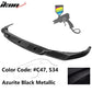 2020-2022 BMW 7 G12 IKON Style Painted Front Bumper Lip Spoiler PP