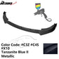 2019-2022 BMW G20 Sport Line 3PCS IKON Style Front Bumper Lip PP