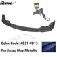 2019-2022 BMW G20 330i M Sport M340i 3PC Front Bumper Lip PP
