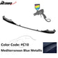 2017-2020 BMW 5 Series G30 M Sport Painted Front Bumper Lip Spoiler PP