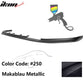 2017-2020 BMW G30 5 Series M Sport HM Painted Front Bumper Lip ABS