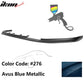 2017-2020 BMW G30 5 Series M Sport HM Painted Front Bumper Lip ABS