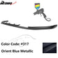 2017-2020 BMW G30 5 Series M Sport HM Painted Front Bumper Lip ABS