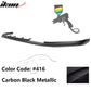 2017-2020 BMW G30 5 Series M Sport HM Painted Front Bumper Lip ABS
