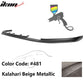 2017-2020 BMW G30 5 Series M Sport HM Painted Front Bumper Lip ABS