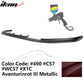 2017-2020 BMW G30 5 Series M Sport HM Painted Front Bumper Lip ABS