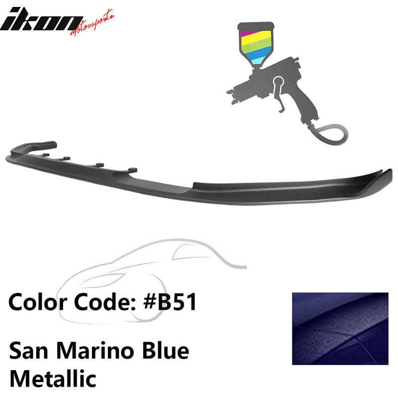 2017-2020 BMW G30 5 Series M Sport HM Painted Front Bumper Lip ABS
