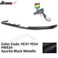 2017-2020 BMW G30 5 Series M Sport HM Painted Front Bumper Lip ABS