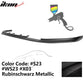 2017-2020 BMW G30 5 Series M Sport HM Painted Front Bumper Lip ABS
