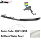2017-2020 BMW G30 5 Series M Sport HM Painted Front Bumper Lip ABS