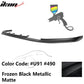 2017-2020 BMW G30 5 Series M Sport HM Painted Front Bumper Lip ABS