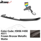 2017-2020 BMW G30 5 Series M Sport HM Painted Front Bumper Lip ABS