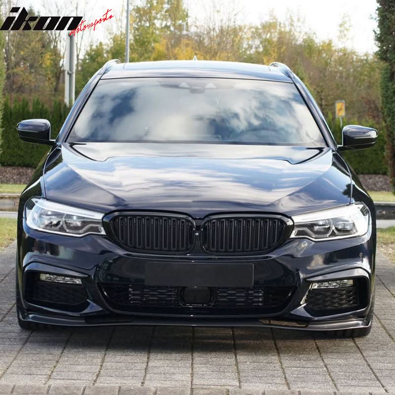 2017-2020 BMW G30 5 Series M Sport HM Painted Front Bumper Lip ABS