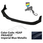 2010-2015 Chevrolet Camaro ZL1 Painted Front Bumper Lip PP