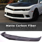 2014-2015 Chevrolet Camaro SS 1LE Style Front Bumper Lip Carbon Fiber