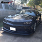 2014-2015 Chevy Camaro Z28 Style Matte Black PP Front Bumper Lip