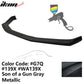 2016-2024 Chevy Camaro SS V8 OE Style Painted Front Bumper Lip
