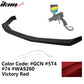 2016-2024 Chevy Camaro SS V8 OE Style Painted Front Bumper Lip