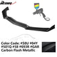 2020-2025 Chevy Corvette C8 IKON Style Front Bumper Lip 5PCS ABS