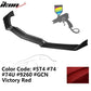 2020-2025 Chevy Corvette C8 IKON Style Front Bumper Lip 5PCS ABS