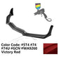 2020-2025 Chevy Corvette C8 ZR1 Style Front Lip Spoiler 7PCS ABS