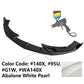 2020-2023 Cadillac CT4 IKON Style Painted Front Bumper Lip PP 3PCS