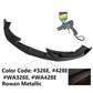 2020-2023 Cadillac CT4 IKON Style Painted Front Bumper Lip PP 3PCS