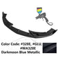 2020-2023 Cadillac CT4 IKON Style Painted Front Bumper Lip PP 3PCS