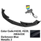 2020-2023 Cadillac CT4 IKON Style Painted Front Bumper Lip PP 3PCS