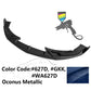 2020-2023 Cadillac CT4 IKON Style Painted Front Bumper Lip PP 3PCS