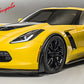 2014-2019 Chevrolet Corvette Unpainted Front Lip SplitterWinglets PU