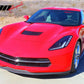 2014-19 Chevrolet Corvette Unpainted Front Lip Splitter Spoiler Kit PU