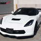 2014-19 Chevrolet Corvette Unpainted Front Lip Splitter Spoiler Kit PU