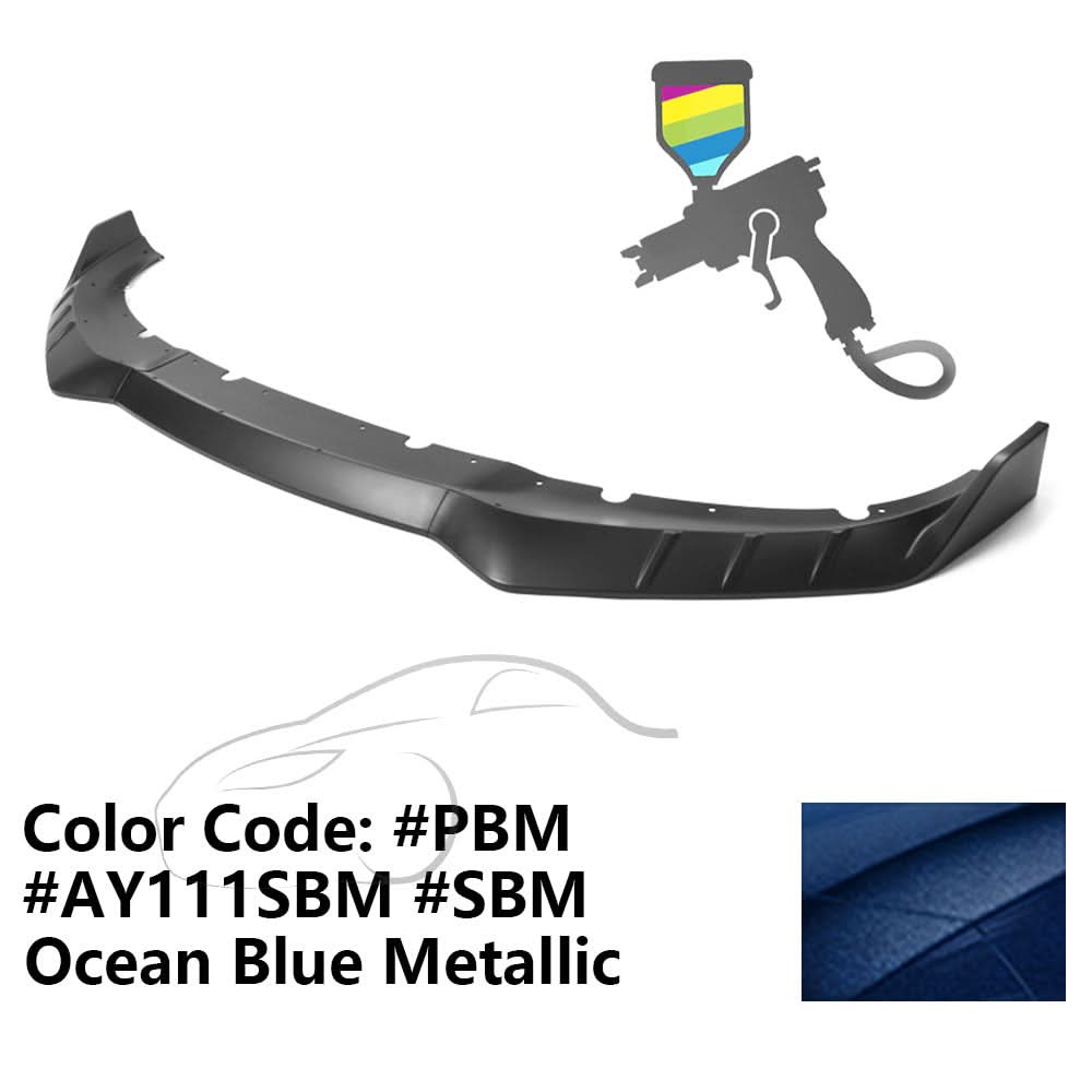 2015-2023 Dodge Charger IKON V3 Style Front Bumper Lip ABS