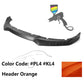 2015-2023 Dodge Charger IKON V3 Style Front Bumper Lip ABS