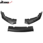 2015-2023 Dodge Charger IKON V3 Style Front Bumper Lip ABS