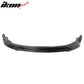 2015-2022 Dodge Charger Extreme Style Unpainted Black Front Bumper Lip