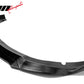 2015-2022 Dodge Charger Extreme Style Unpainted Black Front Bumper Lip