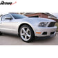 2010-2012 Ford Mustang V6 Unpainted Black Front Lip SplitterSpoiler PU