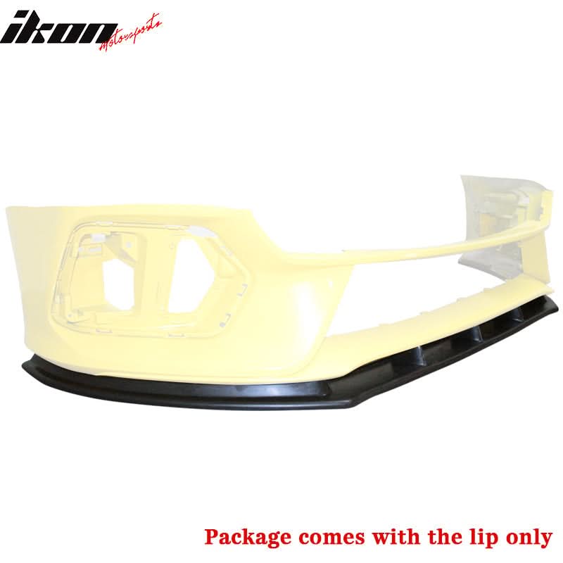 2016-2018 Ford Focus RS Unpainted Black Front Lip SplitterSpoiler PU