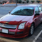 2006-2009 Ford Fusion DS Style Unpainted Black Front Bumper Lip PU