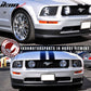 2005-2009 Ford Mustang V8 Type-Sport Style Front Bumper Lip Spoiler PU