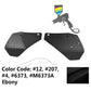 2015-2023 Ford Mustang GT Style Front Bumper Lip Spoiler Winglet PP