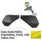 2015-2023 Ford Mustang GT Style Front Bumper Lip Spoiler Winglet PP